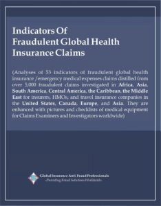 Indicators of Fraudulent GlobalHealth Insurance Claims